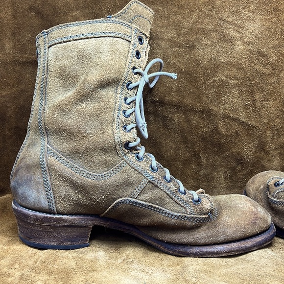 Julius Rugged Suede Rear Zip Boots - Picture 6 of 8